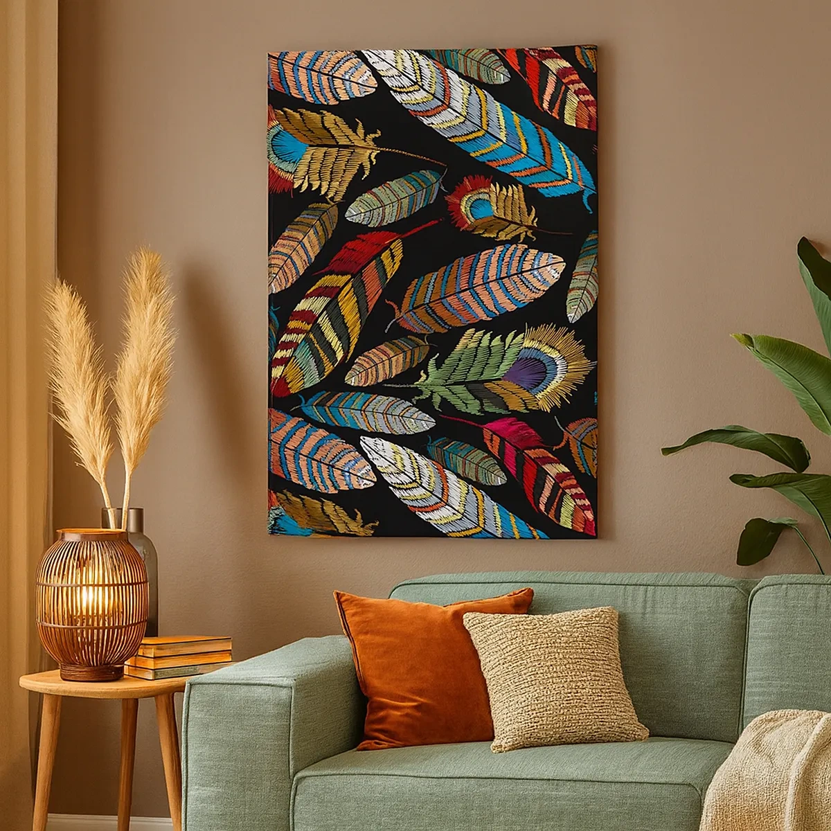 Obraz na plátně - Ptačí karneval - 50x70 cm