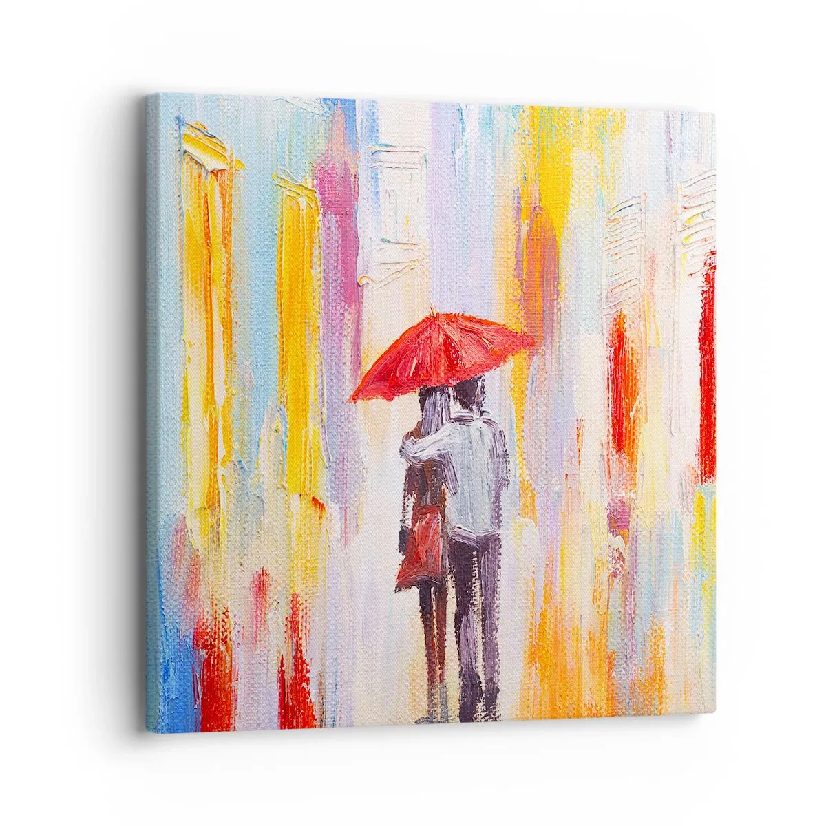 Obraz na plátně - Ať prší dál - 30x30 cm