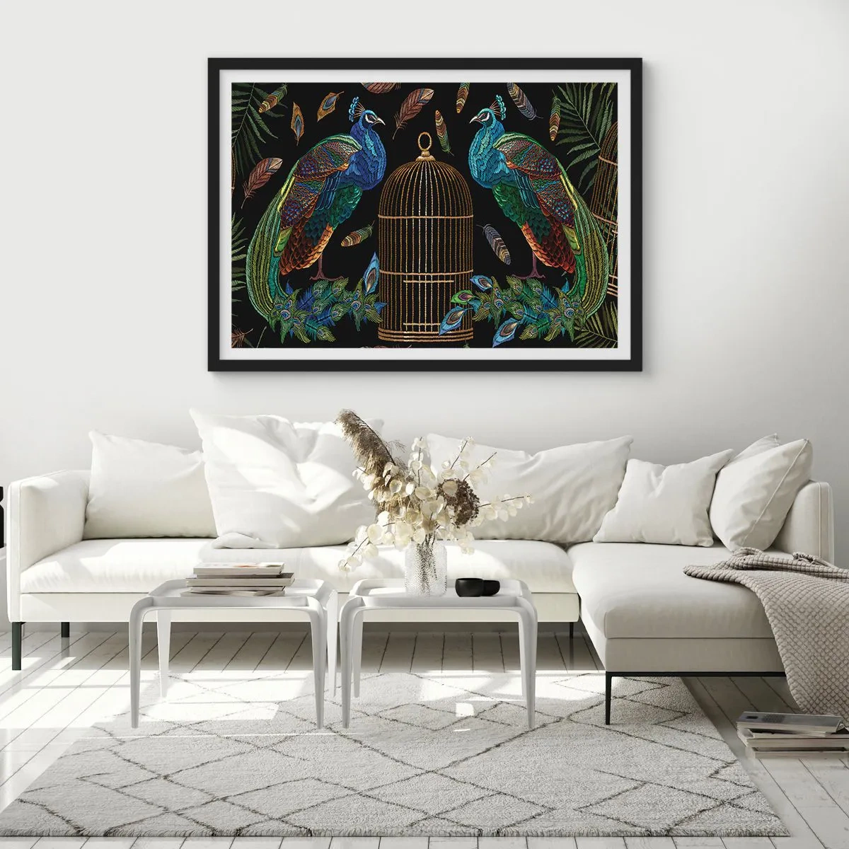 Plakát v černém rámu - V královském rouchu - 70x50 cm