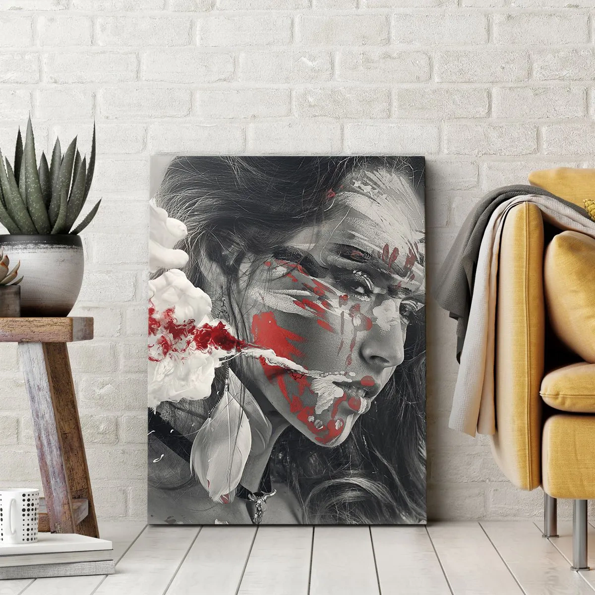 Obraz na plátně - Ve spárech absurdity - 65x120 cm