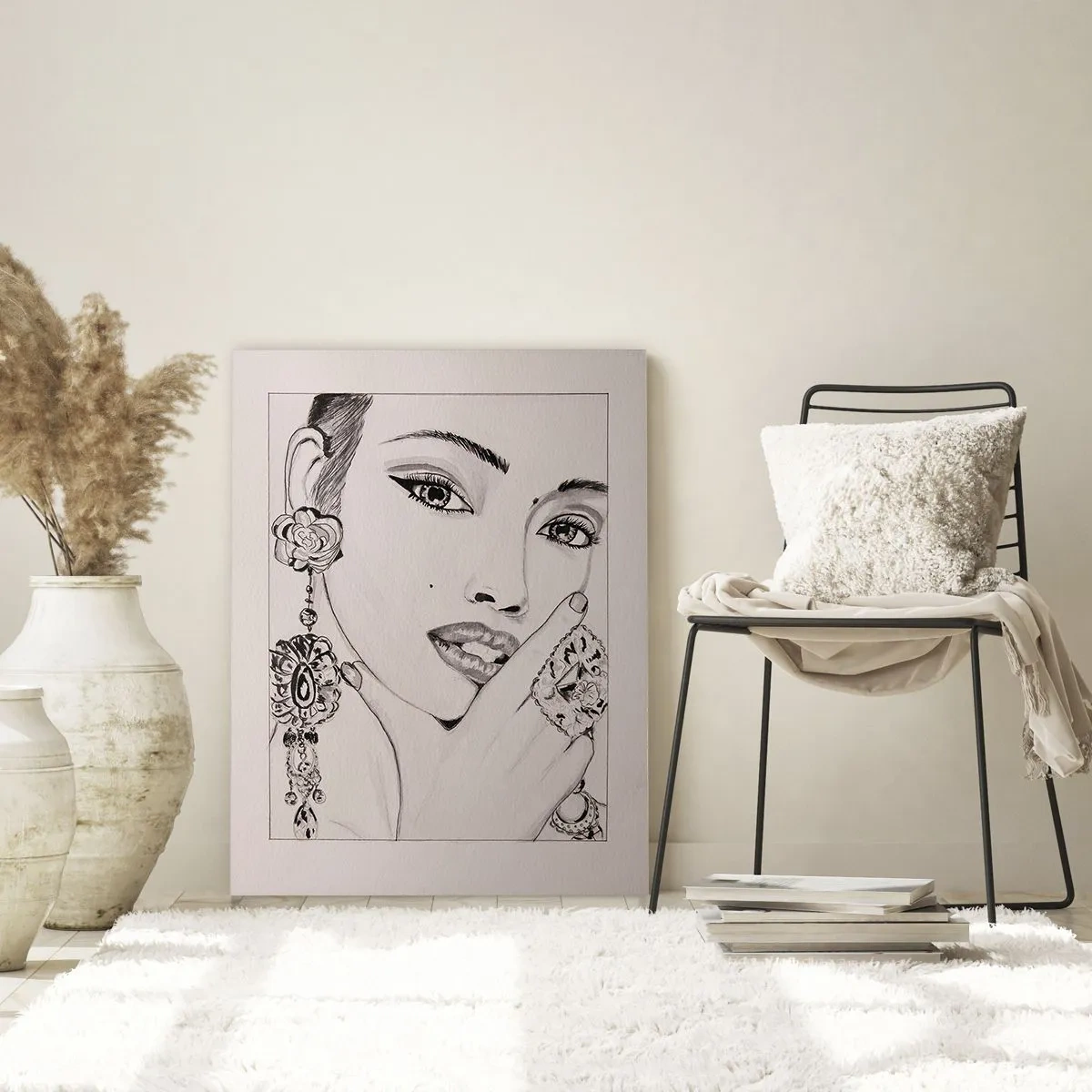 Obraz na skle - Nejkrásnější klenot - 80x120 cm