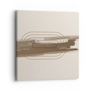 Obraz na plátně - Závan šedi - 40x40 cm