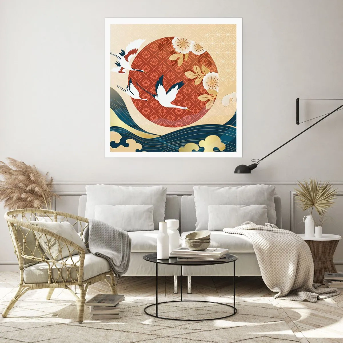 Plakát - Japonská pohádka - 60x60 cm