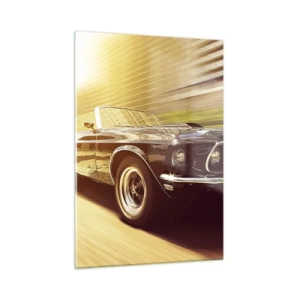 Obraz na skle - 1967 - návrat legendy - 50x70 cm