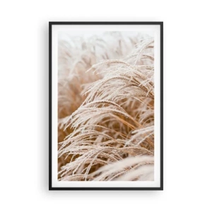 Plakát v černém rámu - Klanění podzimnímu slunci - 61x91 cm