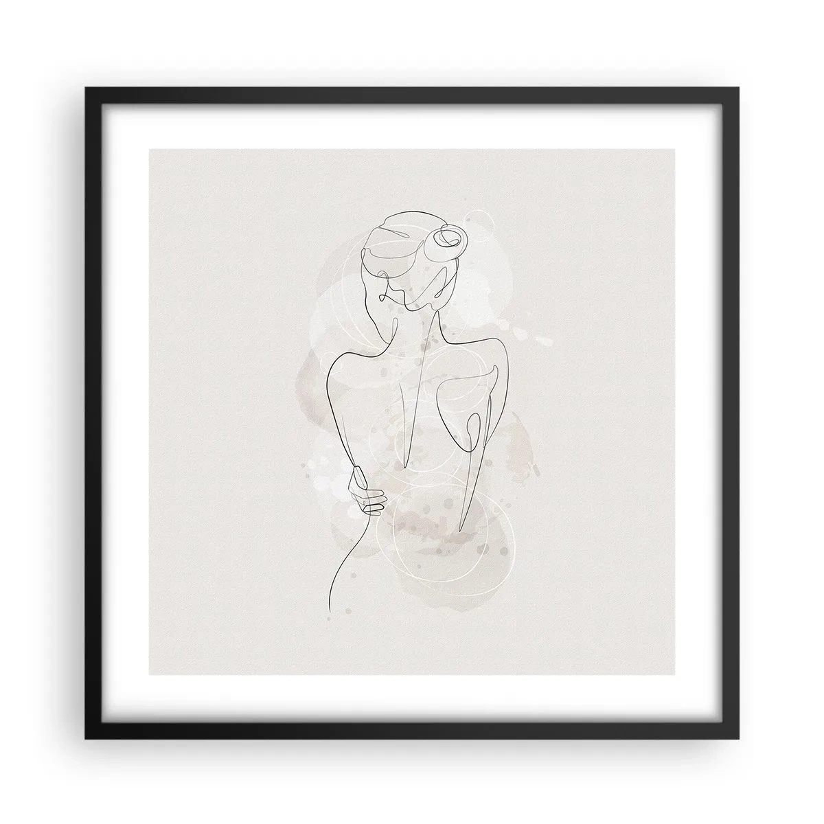 Plakát v černém rámu - Jako citlivý nástroj - 50x50 cm