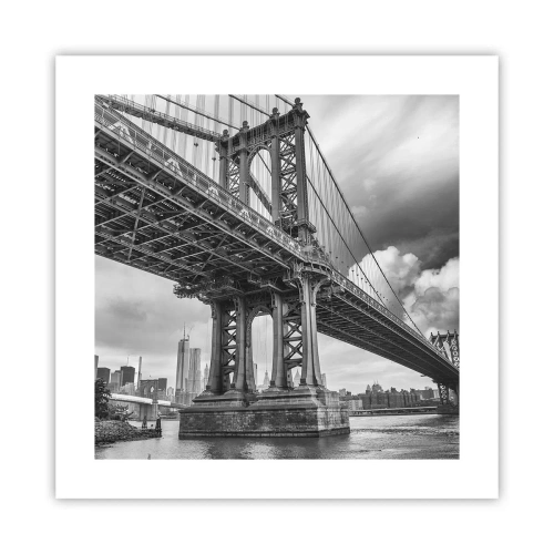 Plakát - Do srdce města - 40x40 cm