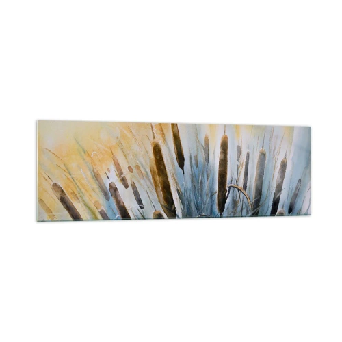 Obraz na skle - Chlad vody, žár slunce - 160x50 cm