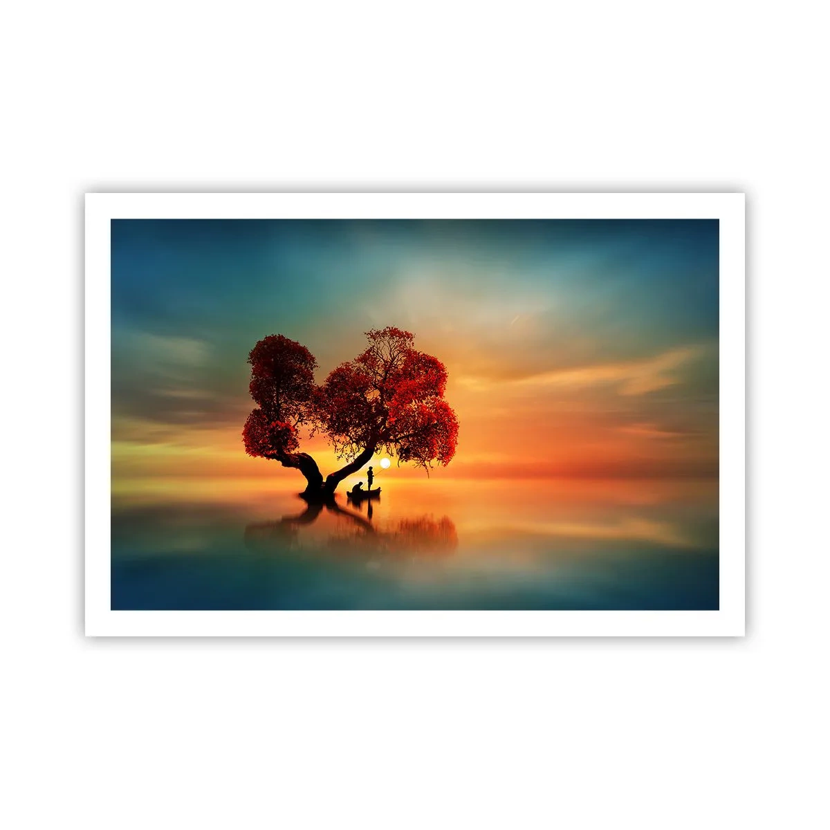 Plakát - Voda a ticho vesmíru - 91x61 cm