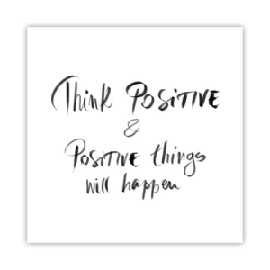 Plakát - Jak žít? - 60x60 cm