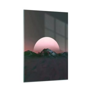 Obraz na skle - V sousední galaxii - 80x120 cm