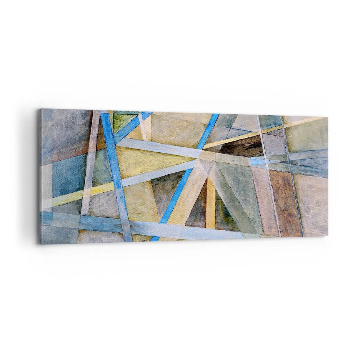 Obraz na plátně - Přímo nebo diagonálně? - 100x40 cm