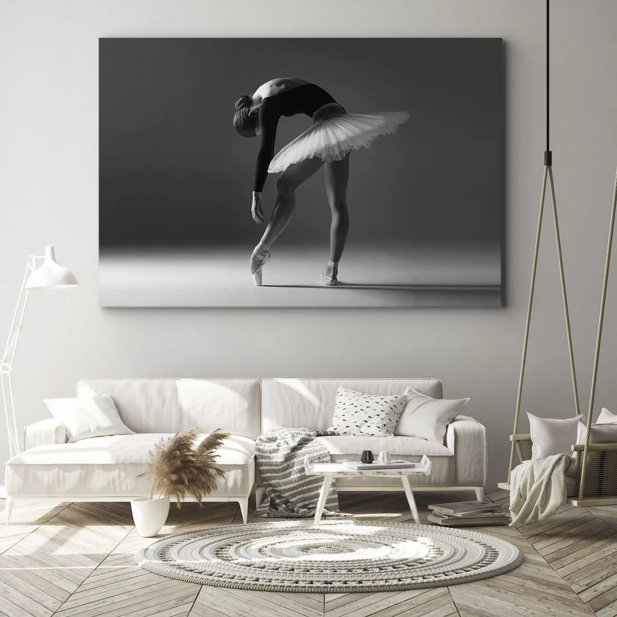 Obraz na plátně - Bella ballerina - 120x80 cm