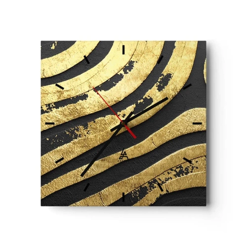 Nástěnné hodiny - Vše plyne - 40x40 cm