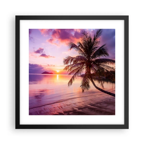 Plakát v černém rámu - Blahobyt až po okraj - 40x40 cm