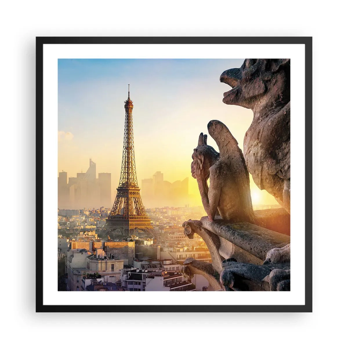 Plakát v černém rámu - Hodně se změnilo… - 60x60 cm