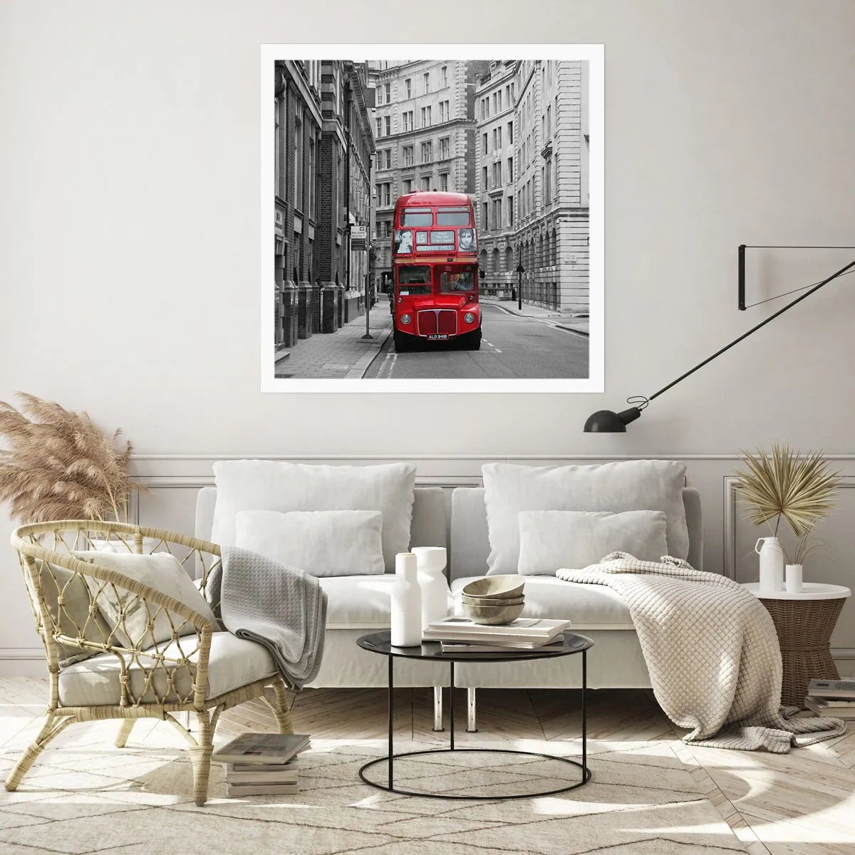 Plakát - Všednost nemusí být šedá - 40x40 cm