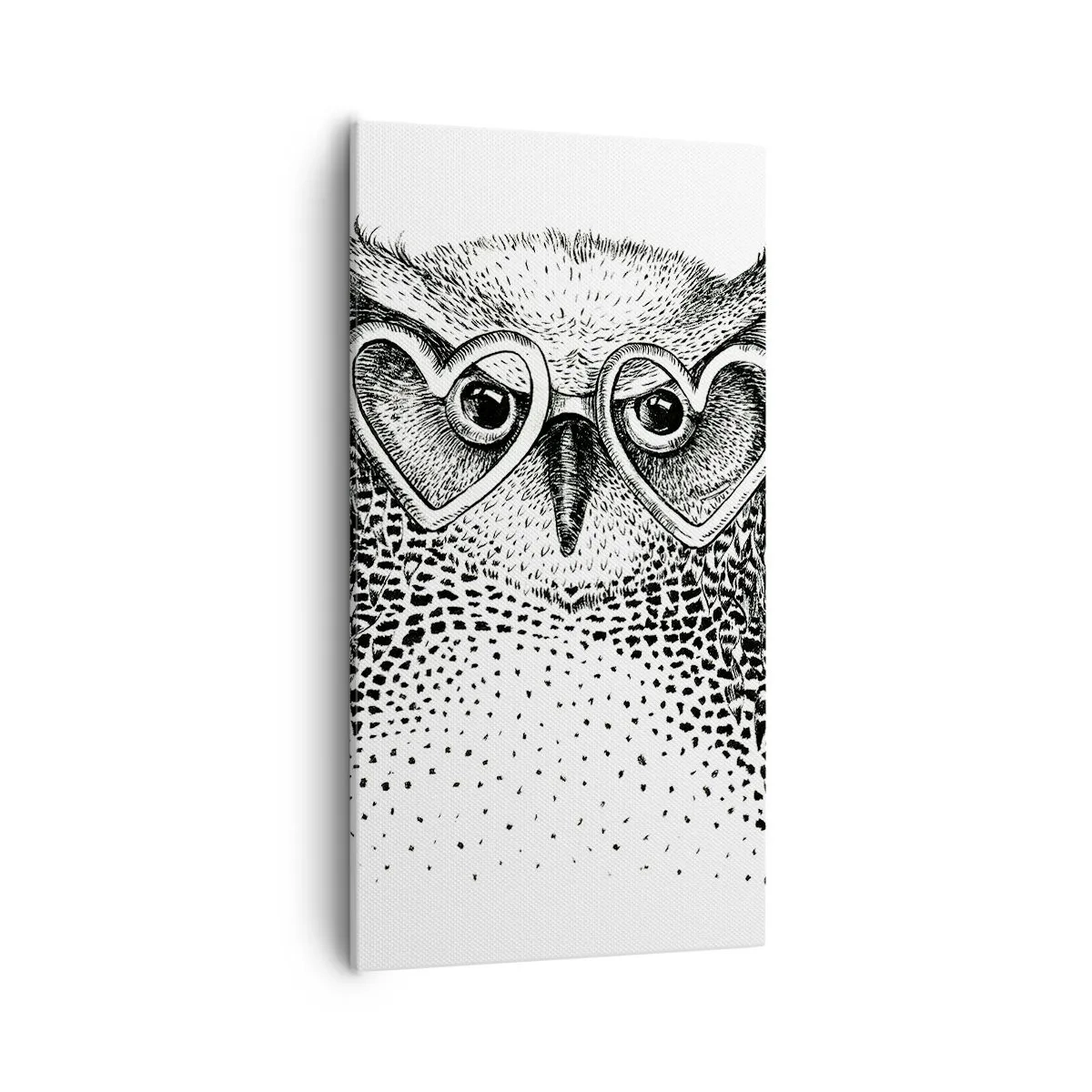 Obraz na plátně - Moudře a s láskou - 55x100 cm