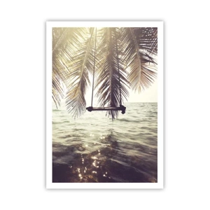 Plakát - Houpat se libovolně v oblacích - 70x100 cm