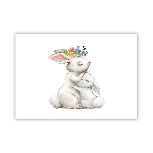 Plakát - Nejlepší je u mámy - 100x70 cm