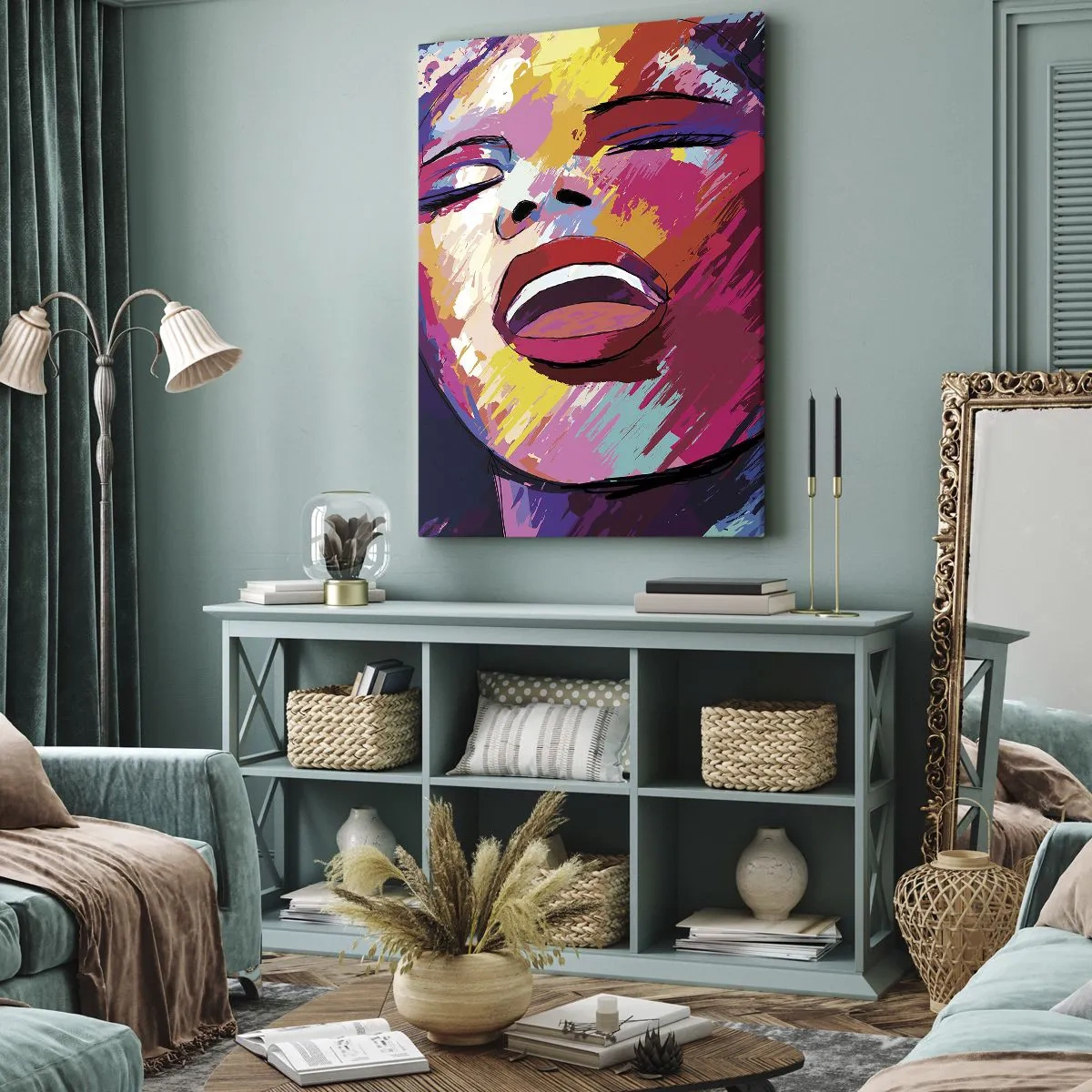 Obraz na plátně - Vyzpívat celý život - 50x70 cm