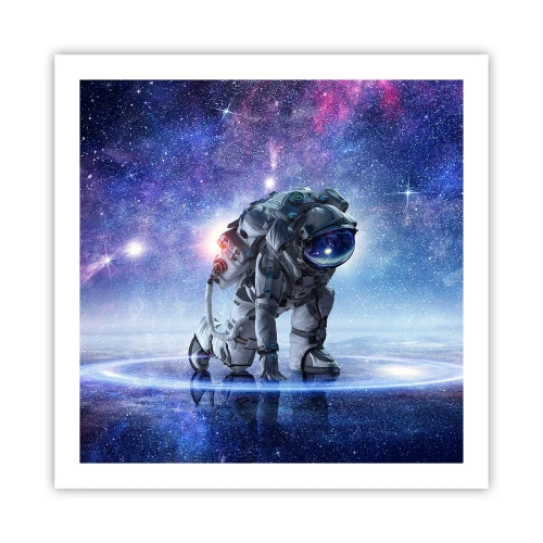 Plakát - Hvězdné nebe nade mnou - 60x60 cm