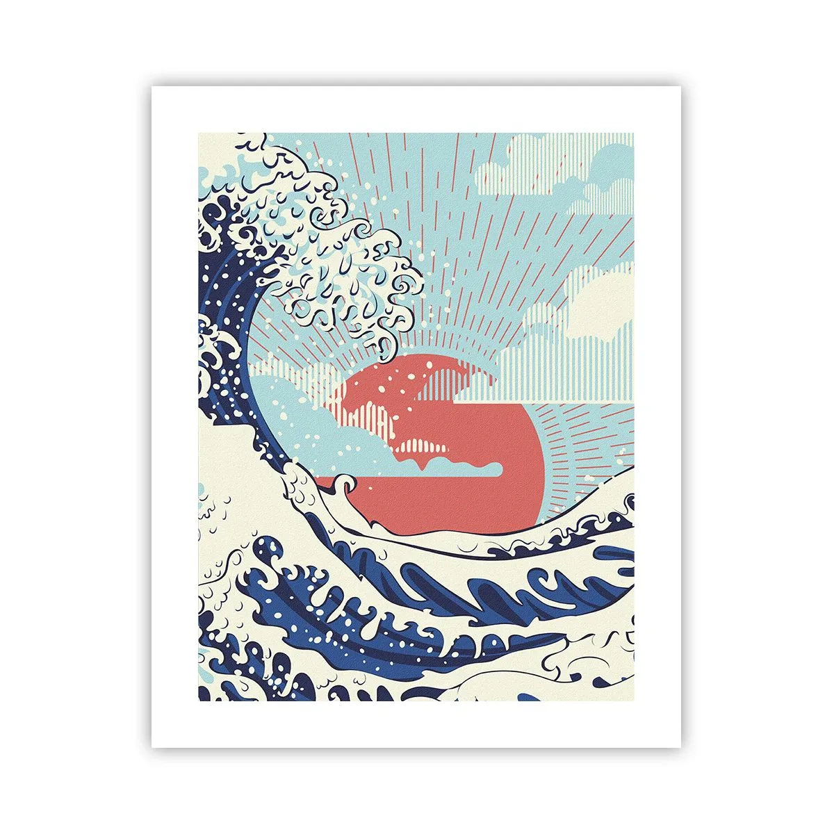Plakát - Z japonských inspirací - 40x50 cm