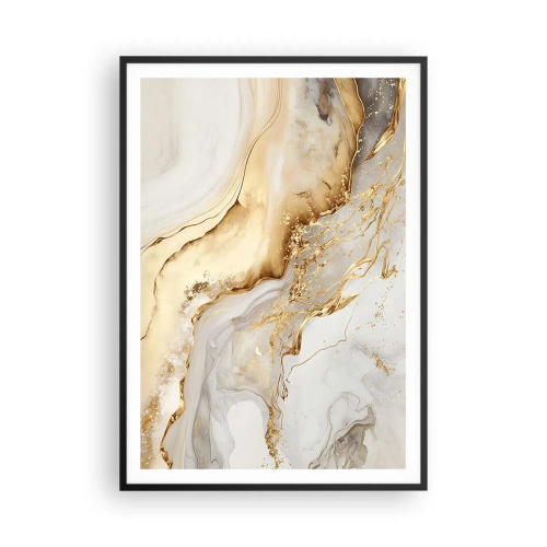 Plakát v černém rámu - Abstrakce: krása a dobro - 70x100 cm