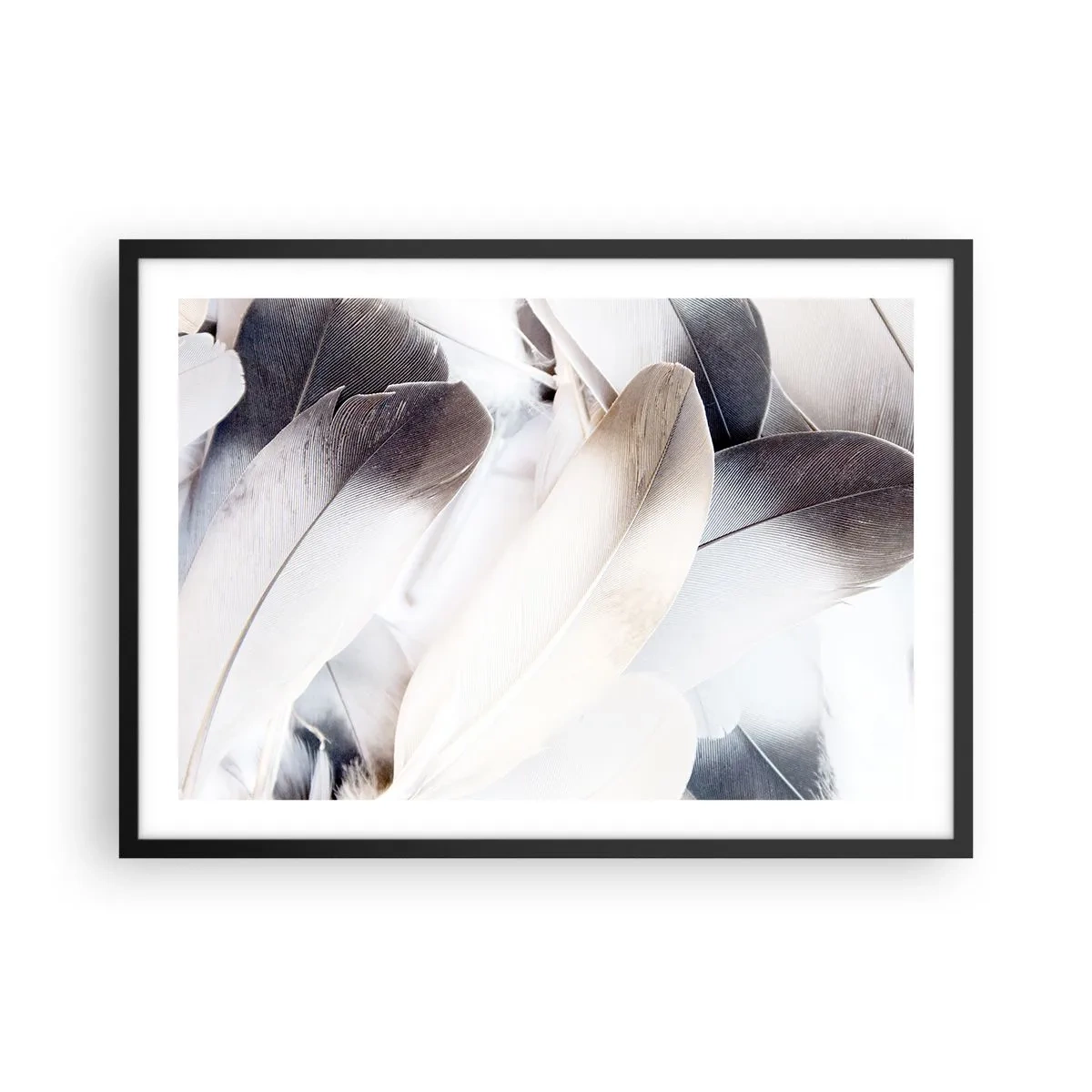 Plakát v černém rámu - Téměř andělské - 70x50 cm