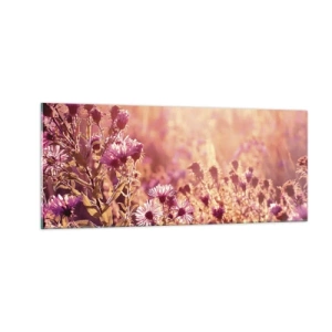 Obraz na skle - Než skončí léto - 100x40 cm