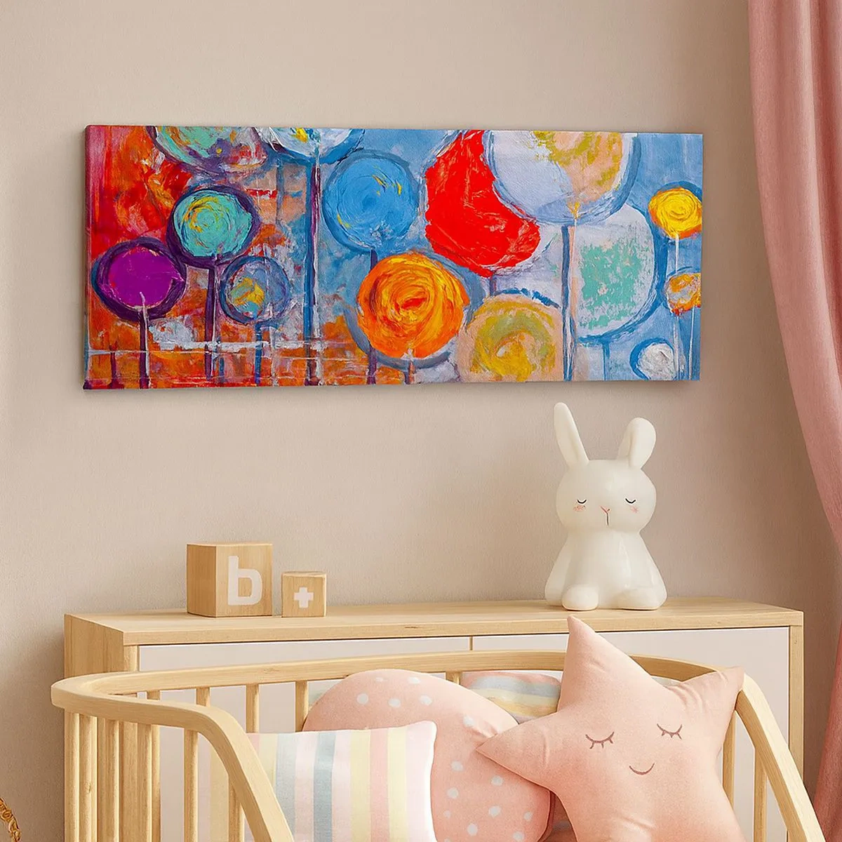 Obraz na plátně - Zázraky na tyči - 100x40 cm