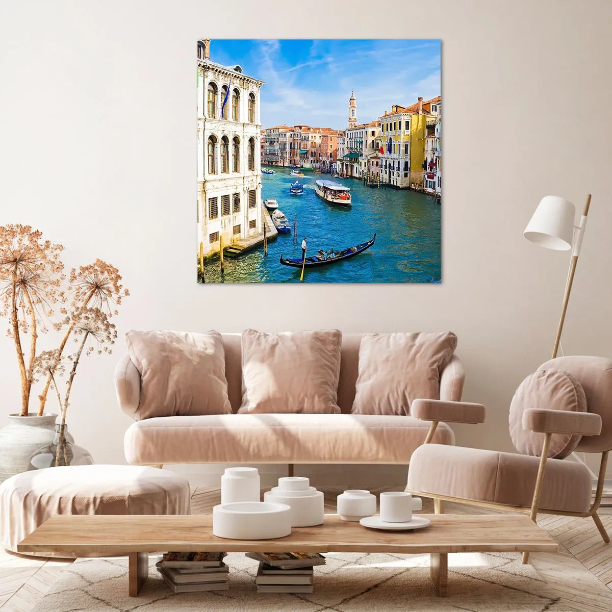 Obraz na plátně - Doprava jediná na světě - 40x40 cm