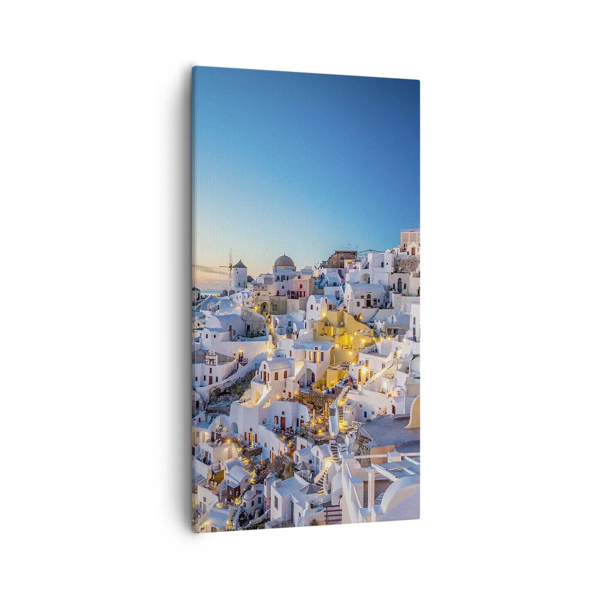 Obraz na plátně - Esence Řecka - 55x100 cm