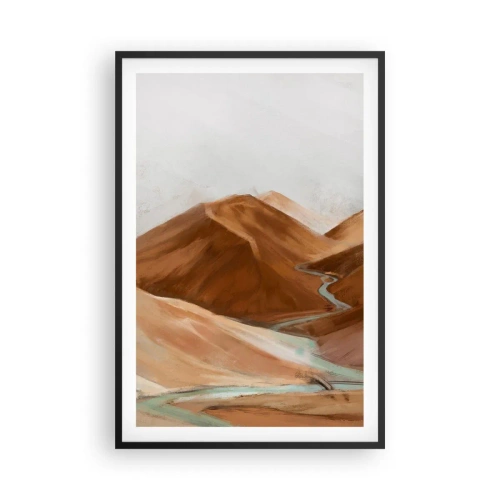 Plakát v černém rámu - K prameni - 61x91 cm
