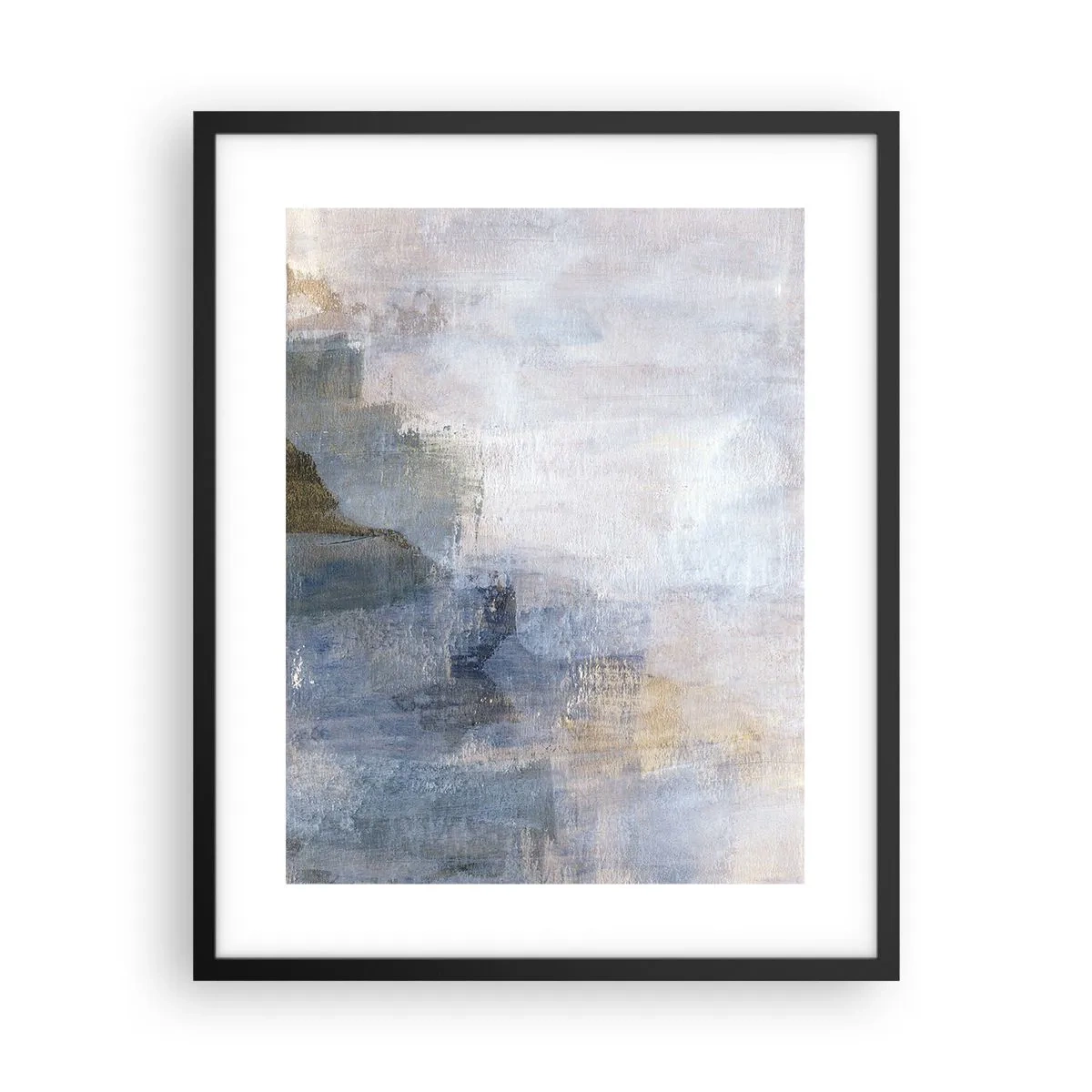 Plakát v černém rámu - Tóny a akordy barev - 40x50 cm