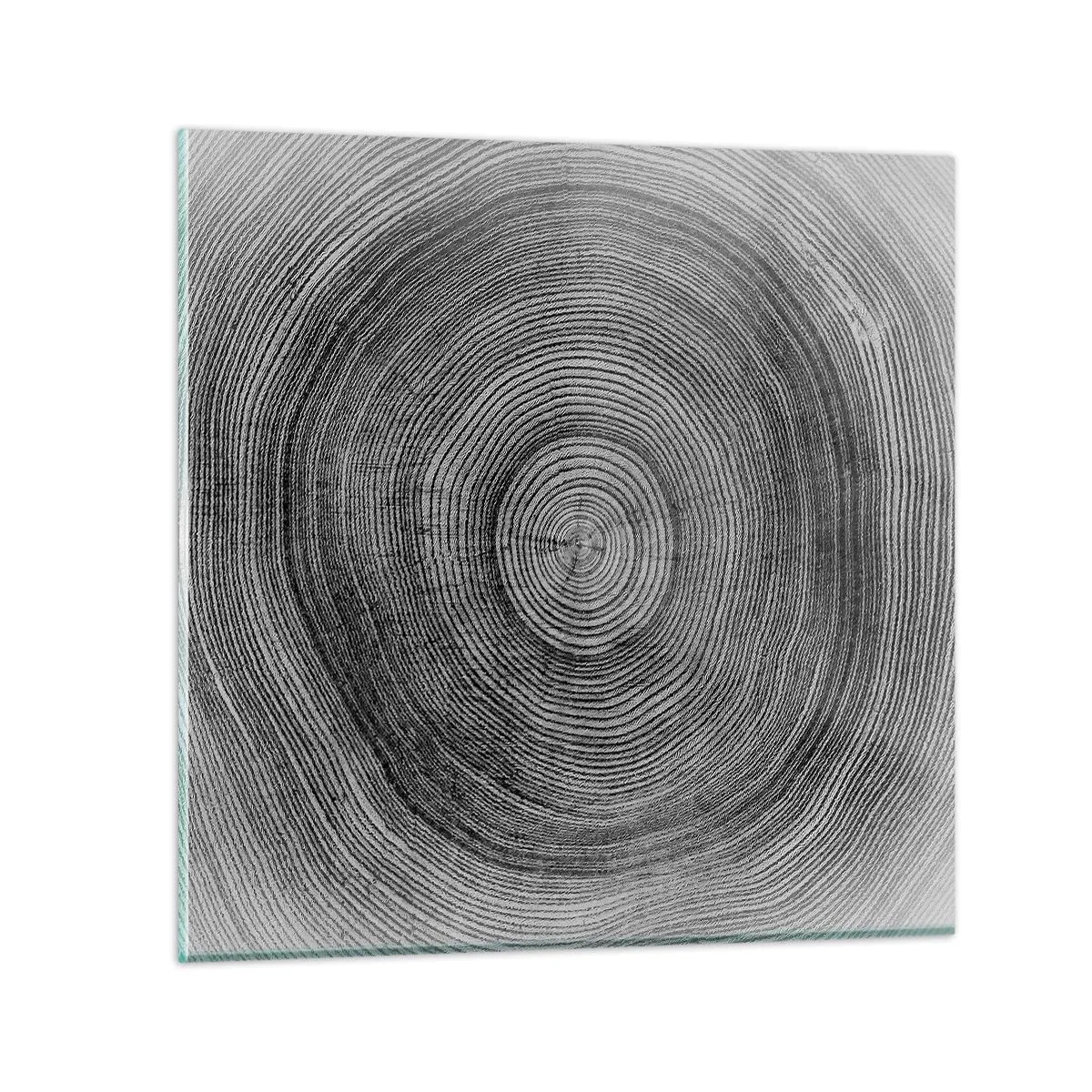 Obraz na skle - Znamení doby - 70x70 cm