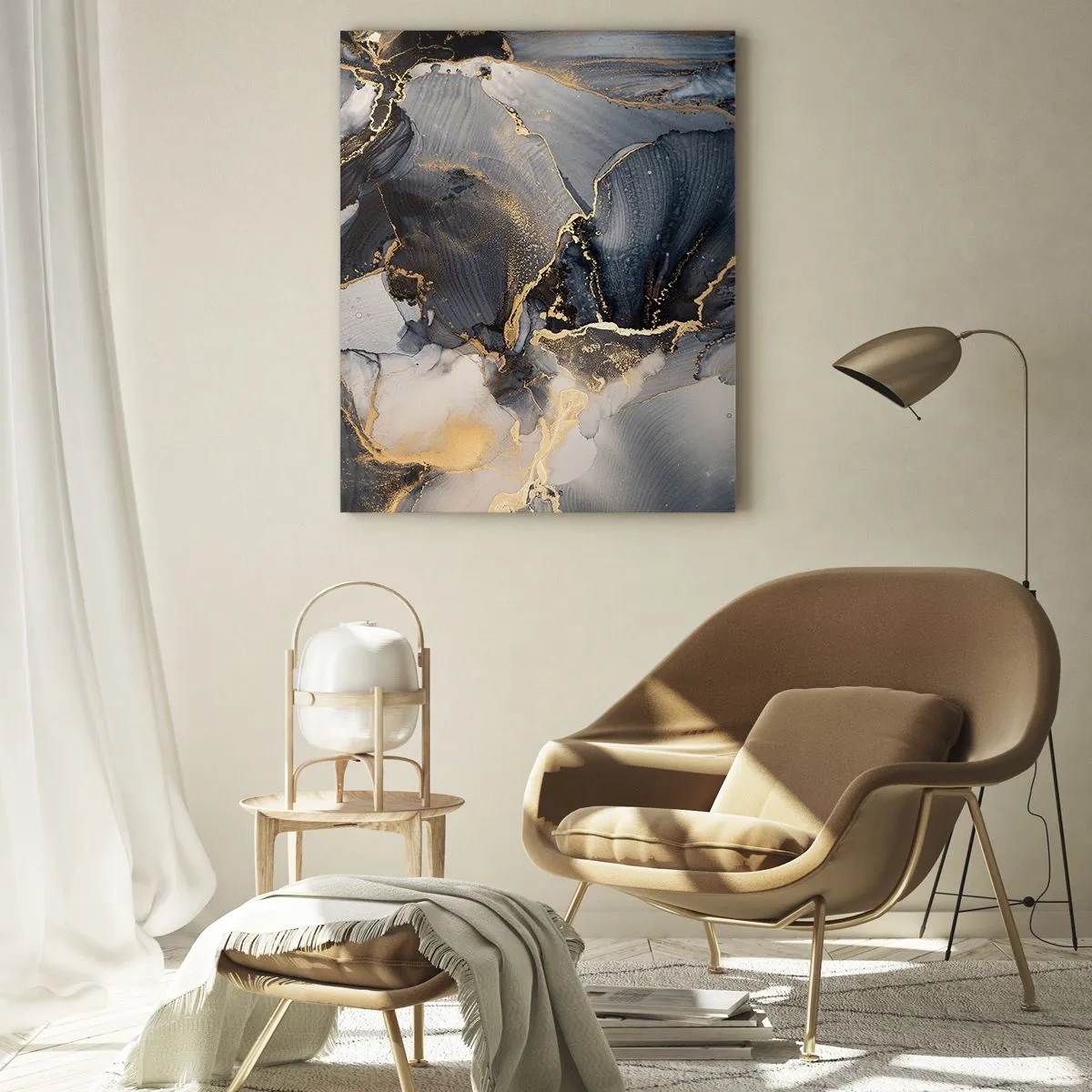 Obraz na skle - Život kamene - 50x70 cm