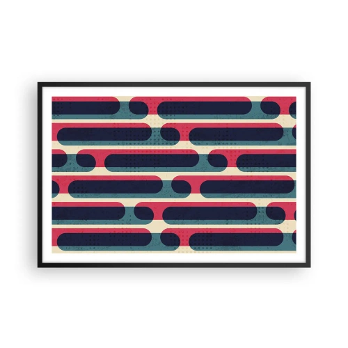 Plakát v černém rámu - Dovnitř a dopředu - 91x61 cm