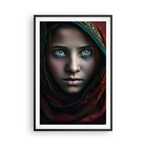 Plakát v černém rámu - Východní princezna - 61x91 cm