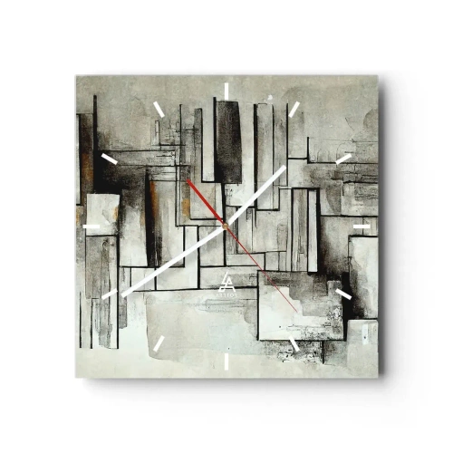 Nástěnné hodiny - Síla jednoduchosti - 30x30 cm
