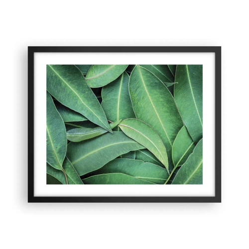 Plakát v černém rámu - Šťavnaté a svěží - 50x40 cm