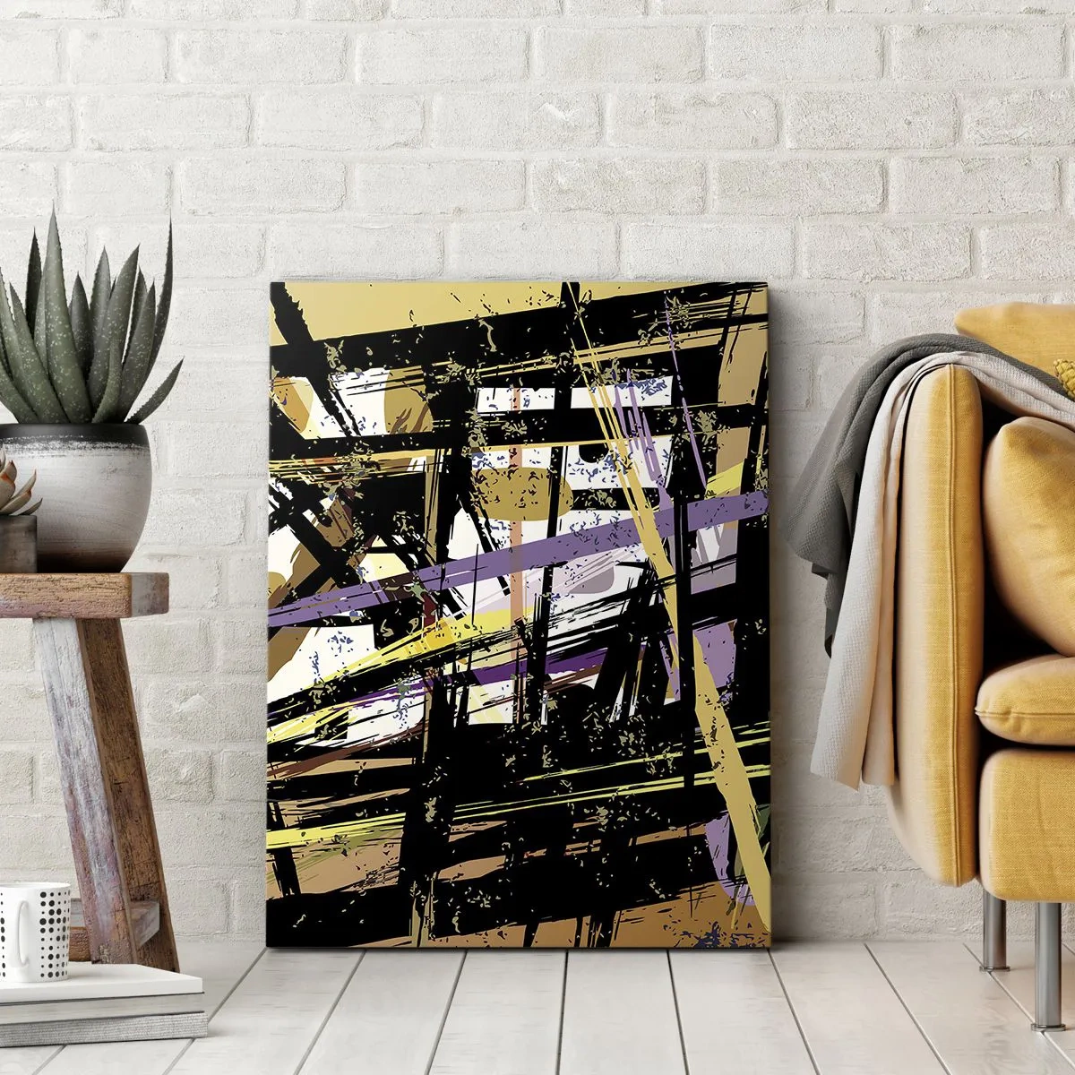 Obraz na plátně - Ostrý řez - 50x70 cm