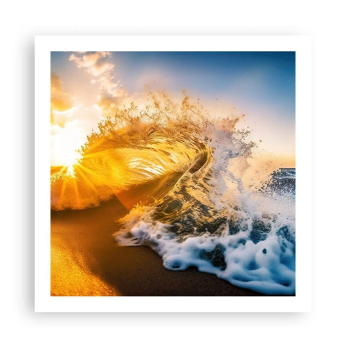 Plakát - Hra v písku - 60x60 cm