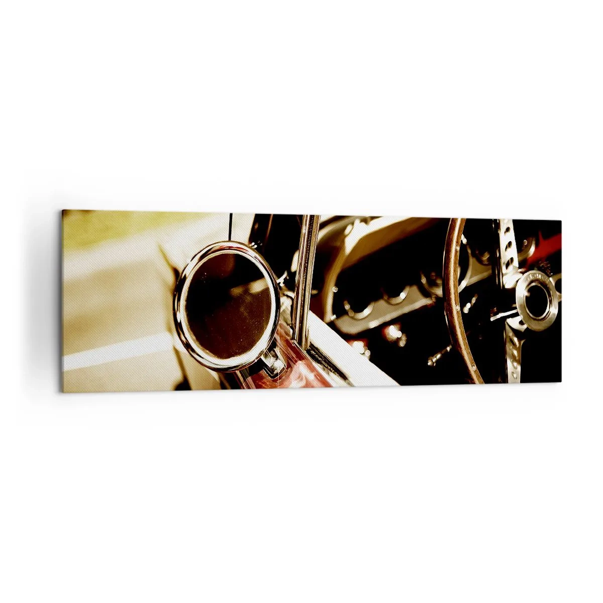 Obraz na plátně - Auto s duší - 160x50 cm