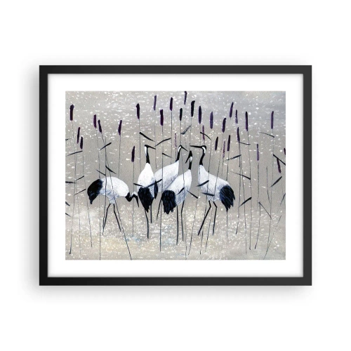 Plakát v černém rámu - Mezi svými - 50x40 cm