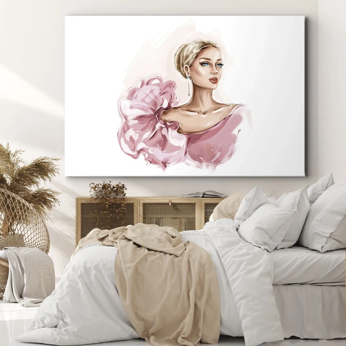Obraz na plátně - Jako malovaná… - 70x50 cm