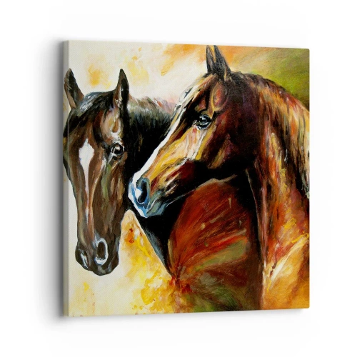 Obraz na plátně - Dvakrát více půvabu - 30x30 cm