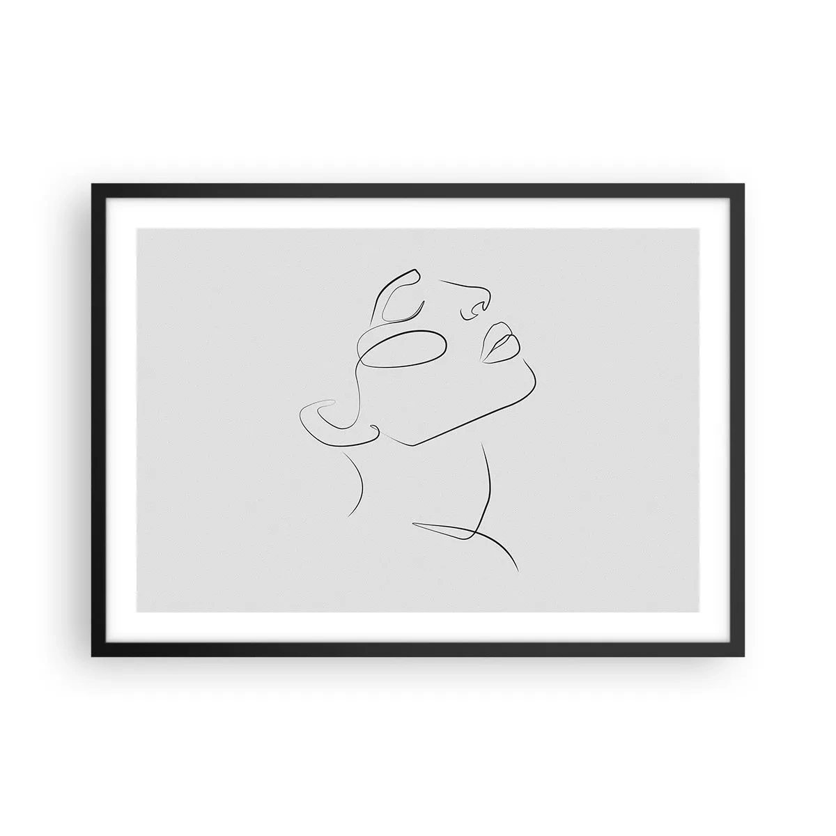 Plakát v černém rámu - Meandry snu - 70x50 cm