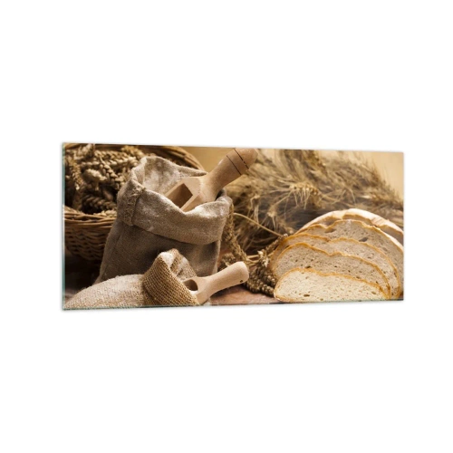 Obraz na skle - Jako utnout nožem - 120x50 cm