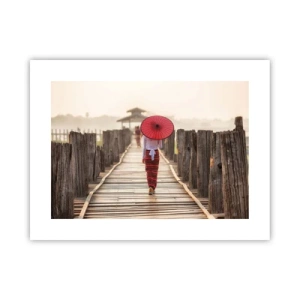 Plakát - Na starém mostě - 40x30 cm